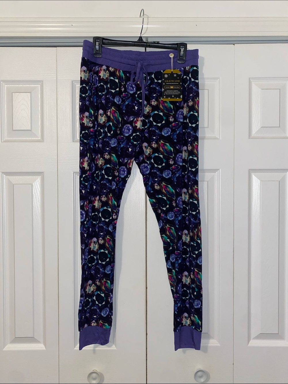 Bomb Party Obsidia Lounge Reveal Joggers Rare Unicorn Galactic Gems Medium M